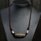 Tibetan Nine-Eye Dzi Bead Protection Necklace