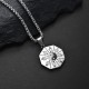 Bagua Yin Yang Titanium Steel Balance Necklace Bagua Yin Yang Titanium Steel Balance Necklace