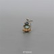 Zen Cairn Labradorite Crystal Calm Necklace