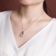 925 Silver Plated Gold Year of the Dragon Jade Necklace 925 Silver Plated Gold Year of the Dragon Jade Necklace
