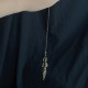 Pentagram Eye of God Feather Copper Healing Necklace Pentagram Eye of God Feather Copper Healing Necklace