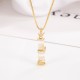 Chalcedony Bamboo Harmony Necklace