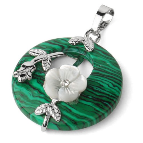 Various Crystal Amethyst Green Aventurine Flower Necklace Various Crystal Amethyst Green Aventurine Flower Necklace