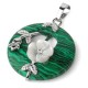 Various Crystal Amethyst Green Aventurine Flower Necklace Various Crystal Amethyst Green Aventurine Flower Necklace