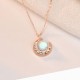 925 Silver Moonstone Love Necklace Pendant 925 Silver Moonstone Love Necklace Pendant