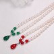 Pearl Bead Waterdrop Calm Necklace Pendant Pearl Bead Waterdrop Calm Necklace Pendant