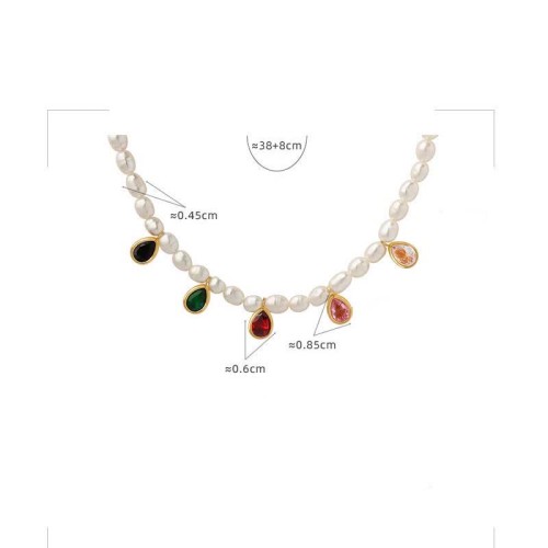 Pearl Crystal Purity Necklace Pendant Pearl Crystal Purity Necklace Pendant