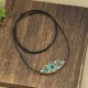 Tibetan Turquoise Bead Protection Necklace Tibetan Turquoise Bead Protection Necklace