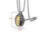 Half Buddha Half Devil Powerful Necklace Pendant Half Buddha Half Devil Powerful Necklace Pendant