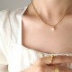 Pearl Bead Peace Necklace Pendant Pearl Bead Peace Necklace Pendant