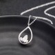 Sterling Silver Lotus Flower Enlightenment Necklace Sterling Silver Lotus Flower Enlightenment Necklace