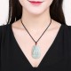 Chinese Zodiac Natal Buddha Jade Prosperity Necklace