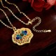 Tibet Auspicious Clouds Copper Luck Necklace Tibet Auspicious Clouds Copper Luck Necklace