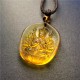 Chinese Zodiac Natal Buddha Liuli Crystal Necklace Chinese Zodiac Natal Buddha Liuli Crystal Necklace