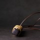 Tibet Ebony Wood Copper Peace Necklace Tibet Ebony Wood Copper Peace Necklace