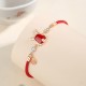 925 Sterling Silver Year of the Dragon Red Agate Necklace 925 Sterling Silver Year of the Dragon Red Agate Necklace