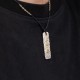 Chinese Character Copper Coin Wealth Necklace Pendant