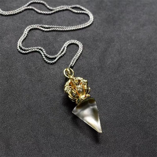 Tibetan Dorje Vajra Lotus Liuli Strength Necklace Pendant Tibetan Dorje Vajra Lotus Liuli Strength Necklace Pendant