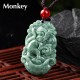 Natural Jade 12 Chinese Zodiac Prosperity Necklace Natural Jade 12 Chinese Zodiac Prosperity Necklace