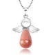 Little Angel Wings Crystal Luck Necklace Little Angel Wings Crystal Luck Necklace