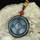 Hetian Cyan Jade Yin Yang Harmony Necklace Hetian Cyan Jade Yin Yang Harmony Necklace