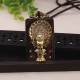 Ebony Wood Elephant God Fortune Necklace Ebony Wood Elephant God Fortune Necklace