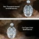 Chinese Zodiac Buddha Om Mani Padme Hum Lotus Necklace Chinese Zodiac Buddha Om Mani Padme Hum Lotus Necklace