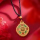 Love Heart Copper Wealth Necklace Pendant