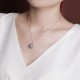 990 Silver Fu Character Copper Coin Luck Necklace 990 Silver Fu Character Copper Coin Luck Necklace