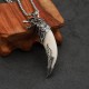 Wolf Tooth Titanium Steel Balance Necklace Wolf Tooth Titanium Steel Balance Necklace
