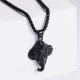 Ganesh Titanium Steel Protection Pendant Ganesh Titanium Steel Protection Pendant