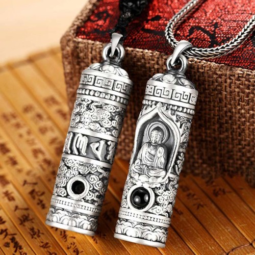 Chinese Zodiac Natal Buddha Prosperity Necklace