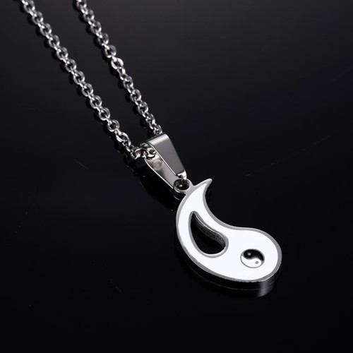 Yin Yang Couple Pendant Necklace Yin Yang Couple Pendant Necklace