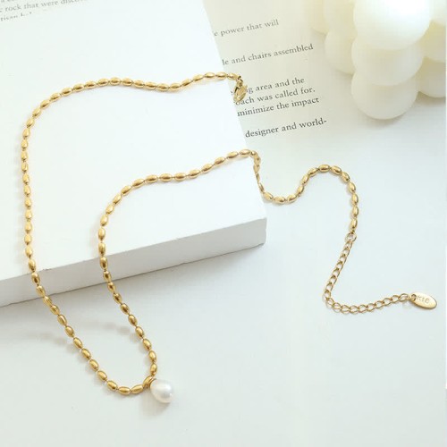 Pearl Bead Peace Necklace Pendant Pearl Bead Peace Necklace Pendant