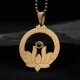 Lotus Titanium Steel Enlightenment Necklace Pendant