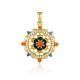 925 Sterling Silver Lotus Flower Zircon Necklace 925 Sterling Silver Lotus Flower Zircon Necklace