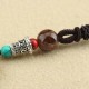 Tibet God of Wealth Ebony Peace Necklace Tibet God of Wealth Ebony Peace Necklace