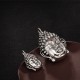 925 Sterling Silver Buddha Head Compassion Necklace 925 Sterling Silver Buddha Head Compassion Necklace