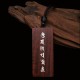 999 Silver Red Sandalwood Ebony Om Mani Padme Necklace 999 Silver Red Sandalwood Ebony Om Mani Padme Necklace
