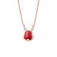 925 Sterling Silver Year of the Dragon Red Agate Necklace 925 Sterling Silver Year of the Dragon Red Agate Necklace