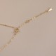 14K Gold Plated Pearl Hetian Jade Cat Necklace 14K Gold Plated Pearl Hetian Jade Cat Necklace