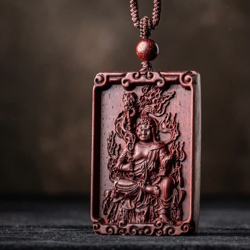Chinese Zodiac Buddha Sandalwood Protection Necklace Chinese Zodiac Buddha Sandalwood Protection Necklace