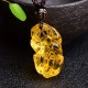 FengShui Citrine PiXiu Wealth Necklace