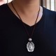 Chinese Zodiac Buddha Om Mani Padme Hum Lotus Necklace Chinese Zodiac Buddha Om Mani Padme Hum Lotus Necklace