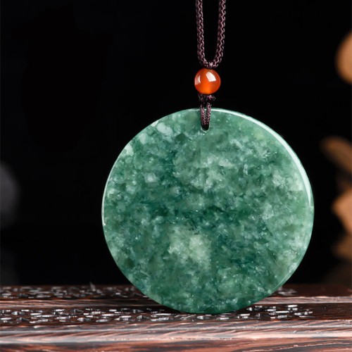 Natural Jade Kirin Abundance Necklace