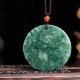 Natural Jade Kirin Abundance Necklace