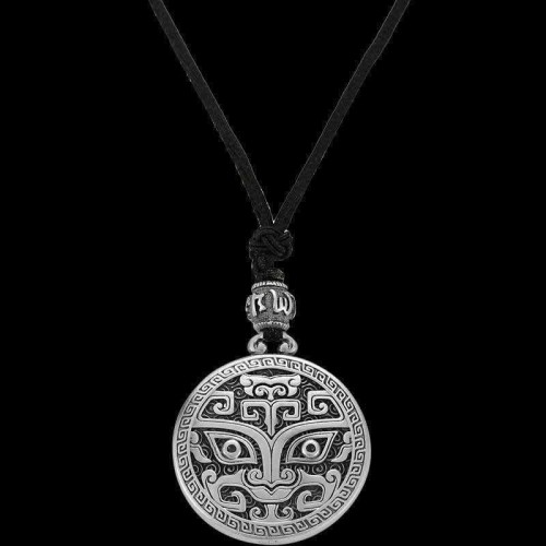 Feng Shui Taotie Wealth Necklace Pendant