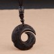 Red Sandalwood Ebony Wood Luck Necklace Pendant Red Sandalwood Ebony Wood Luck Necklace Pendant