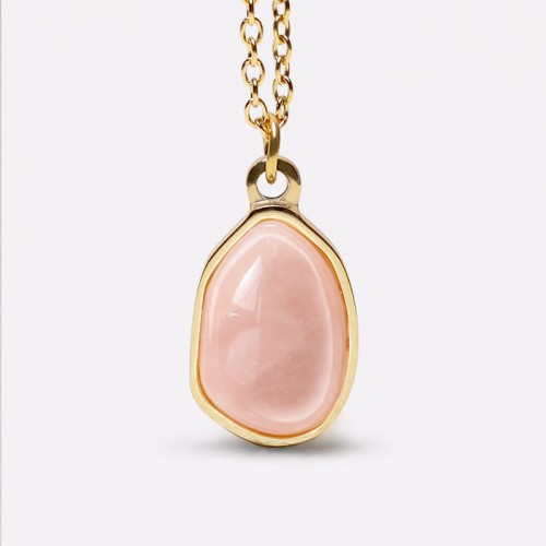 Green Aventurine Amethyst Rose Quartz Necklace