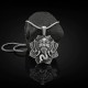 Pure Tin Ganesh Elephant Protection Amulet Necklace Pure Tin Ganesh Elephant Protection Amulet Necklace